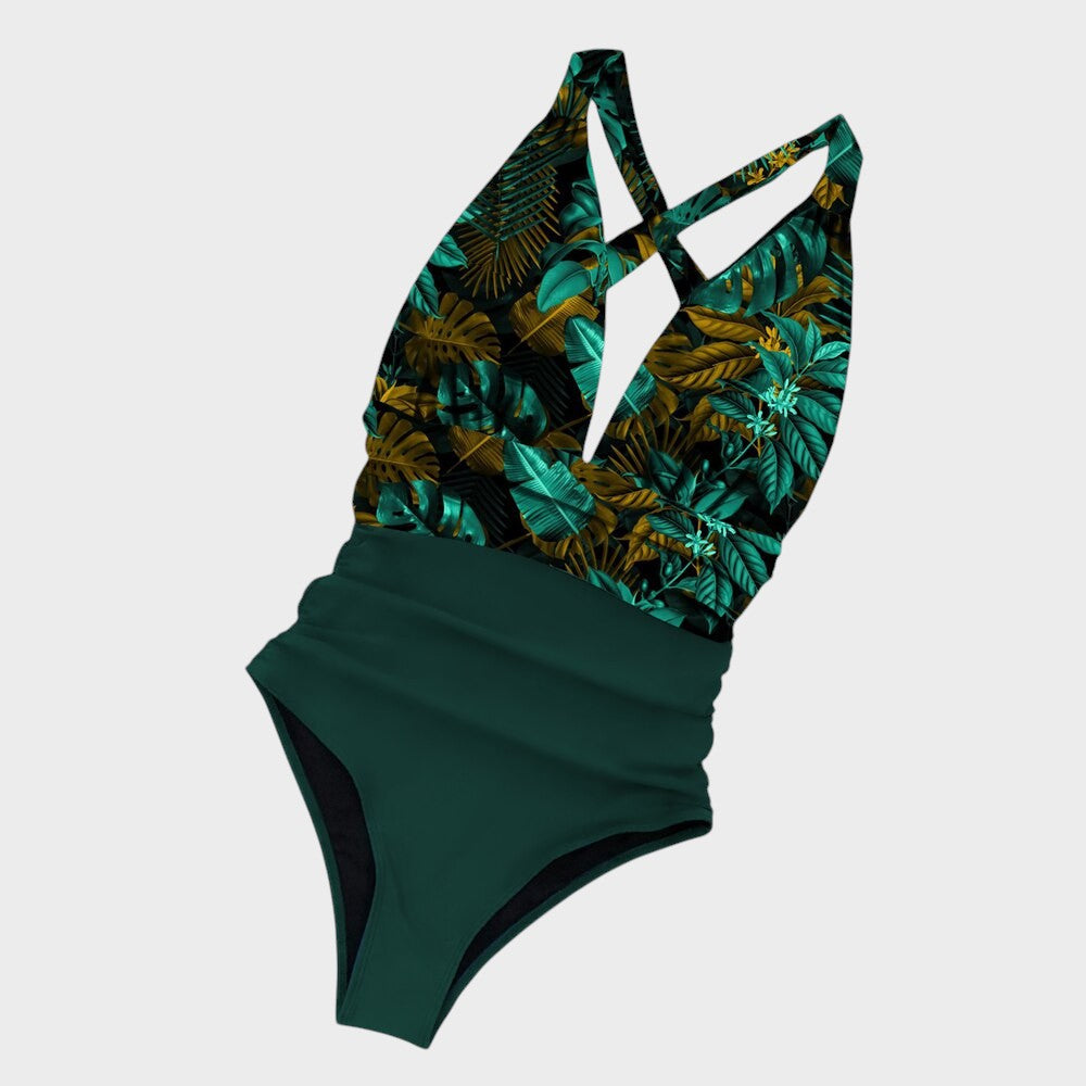 Joana - Elegante Badpak met Hoge Taille