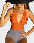 Joana - Elegante Badpak met Hoge Taille
