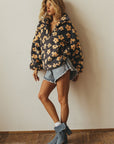 Marcia | Fleece Trui met Revers en Ritssluiting