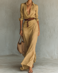 Claudia - Lange casual jurk