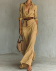 VICTORIA | Lange casual jurk