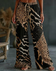 Christa | Comfortabele broek met luipaard print