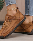 Gisela - Comfortabele orthopedische schoenen met leereffect