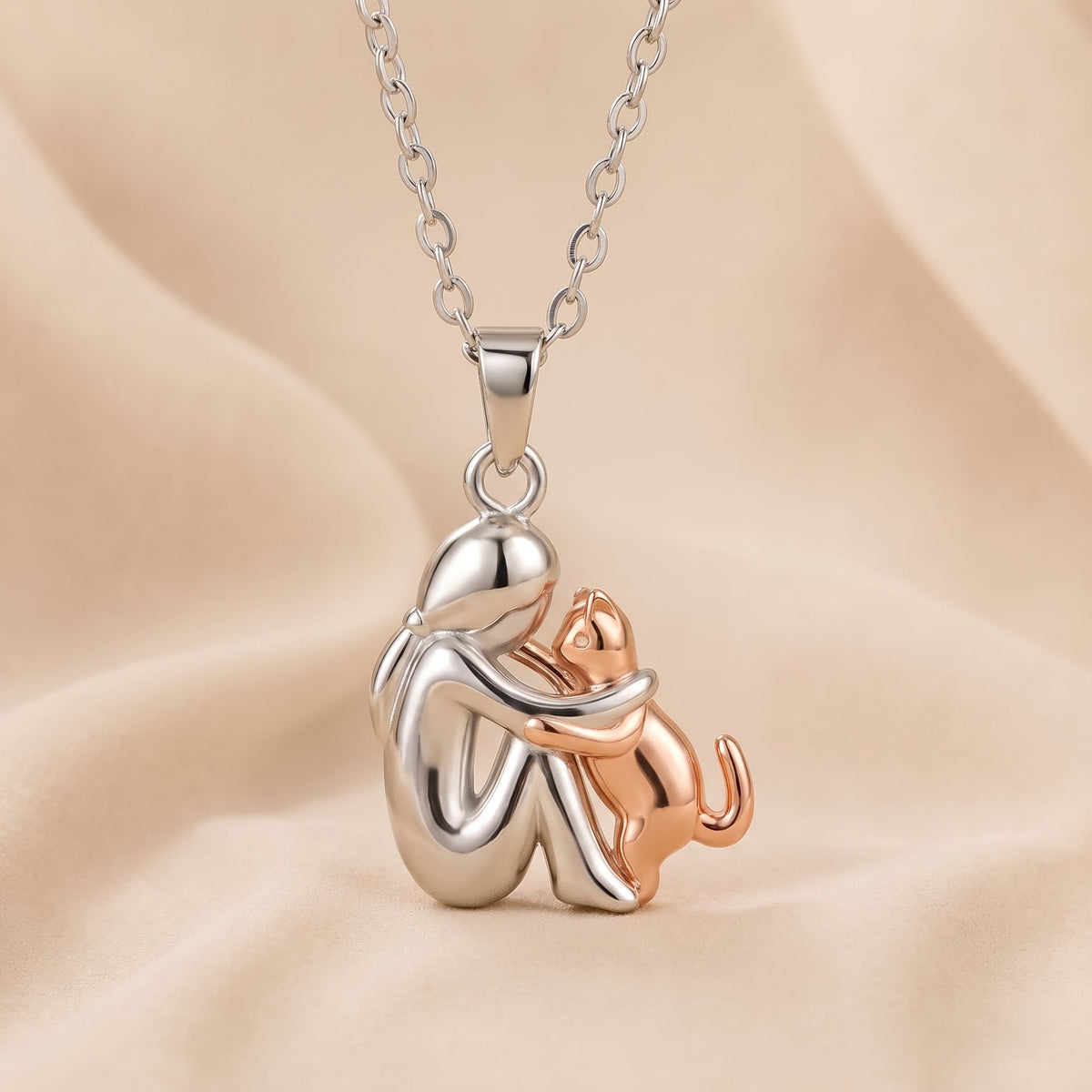 Annefleur | Liefdeshanger met dierensilhouet Ketting