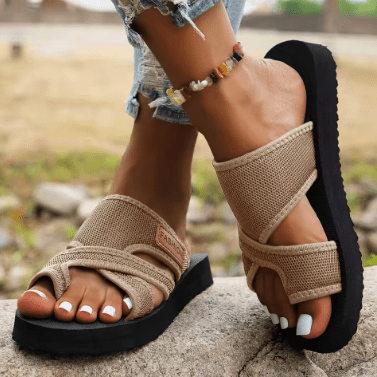 Carla | Sandalen met ondersteuning voor de correctie van hallux valgus