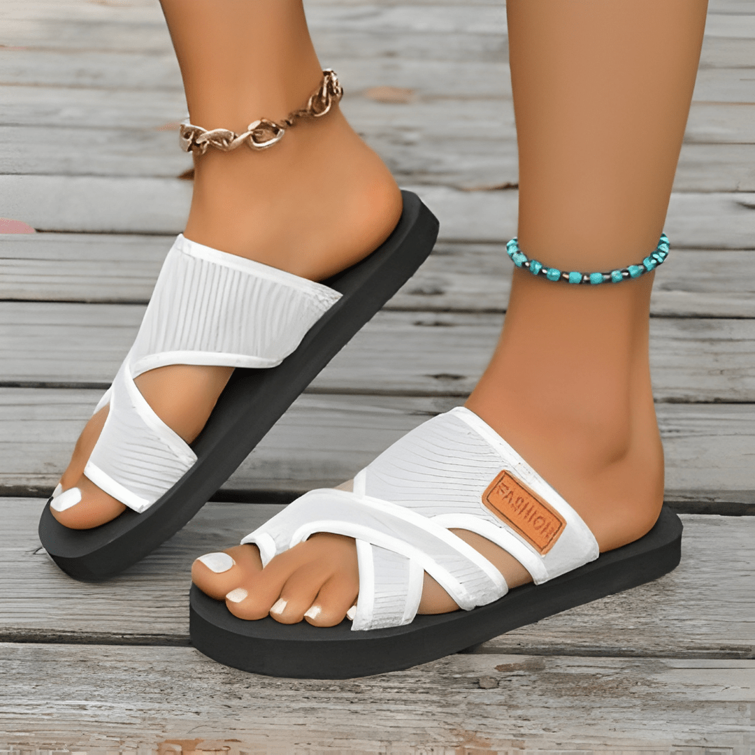 Carla | Sandalen met ondersteuning voor de correctie van hallux valgus