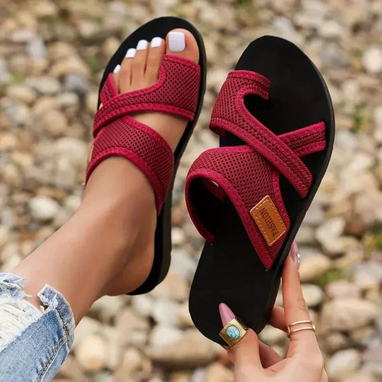 Carla | Sandalen met ondersteuning voor de correctie van hallux valgus
