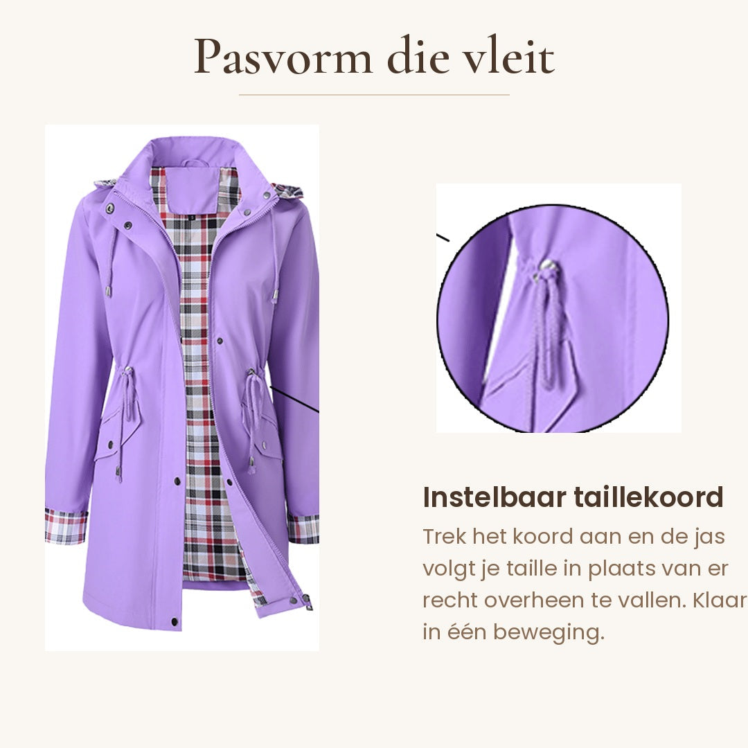 Rive | 3-in-1 Regenjas – Waterdicht met Afneembare Kap
