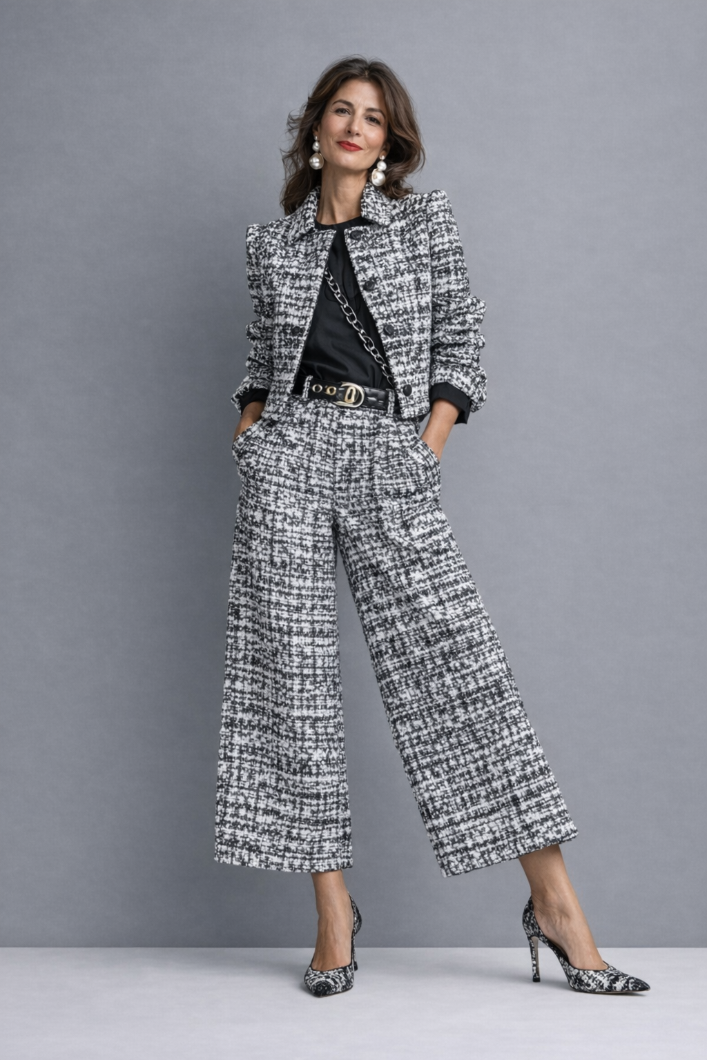 Hanne | Chic blouse en broek set