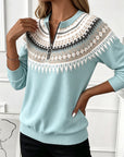 Annemieke | Sweatshirt met rits