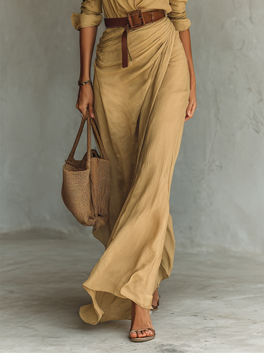 Claudia - Lange casual jurk