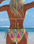 Bikini Kleurrijk Halter Druk