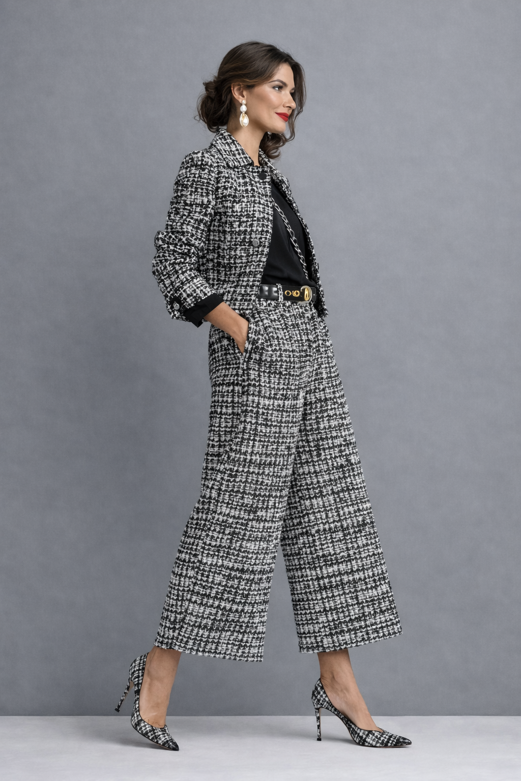 Hanne | Chic blouse en broek set