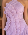 ELISIA | Elegante Maxi Jurk met Volants - BEPERKTE EDITIE