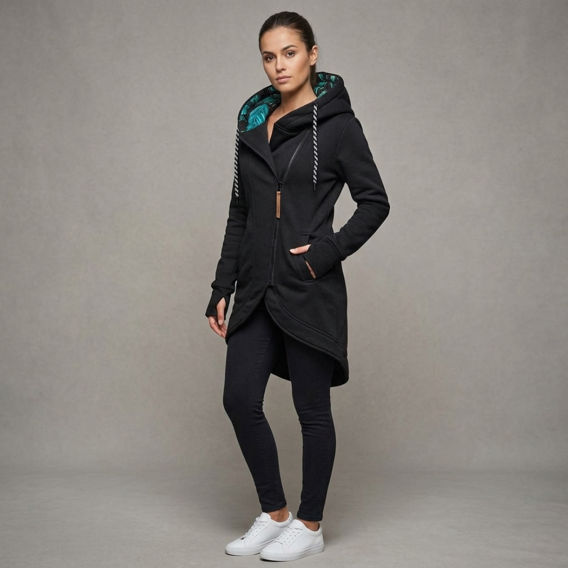 Suzee | Jas met capuchon