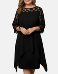 By Esmee - Elegante, comfortabele midi-jurk