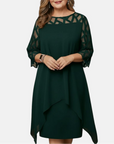 By Esmee - Elegante, comfortabele midi-jurk