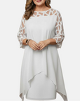 By Esmee - Elegante, comfortabele midi-jurk