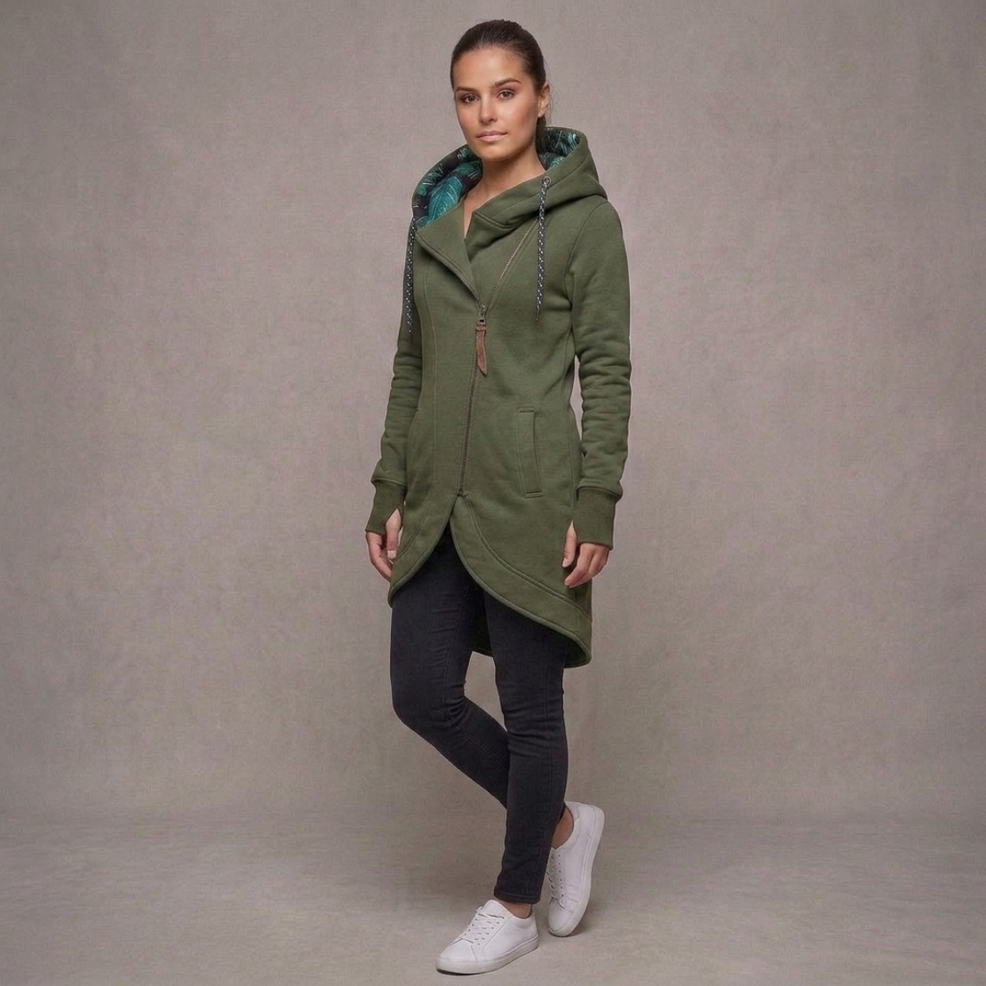 Suzee | Jas met capuchon