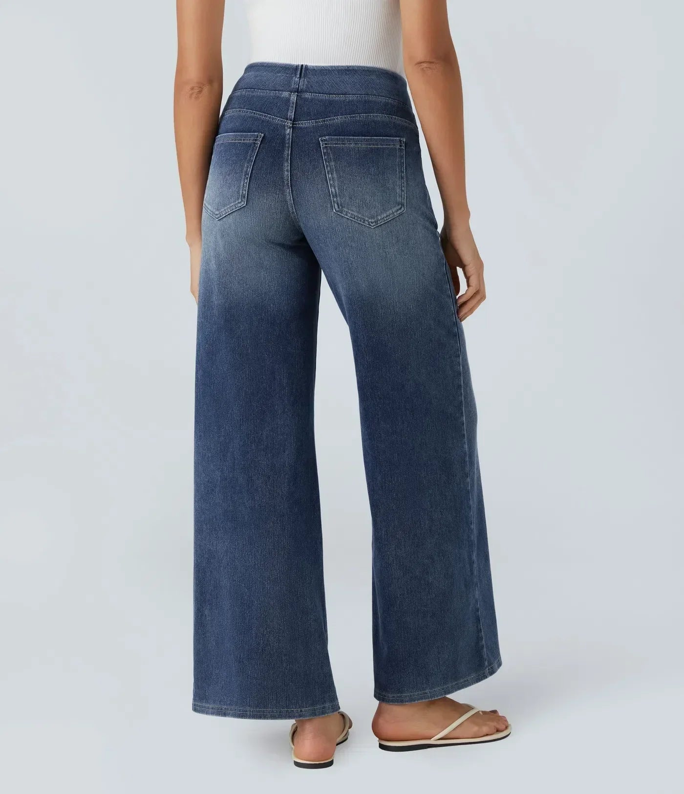 Tessa – Comfortabele jeans - broek met hoge taille en stretch