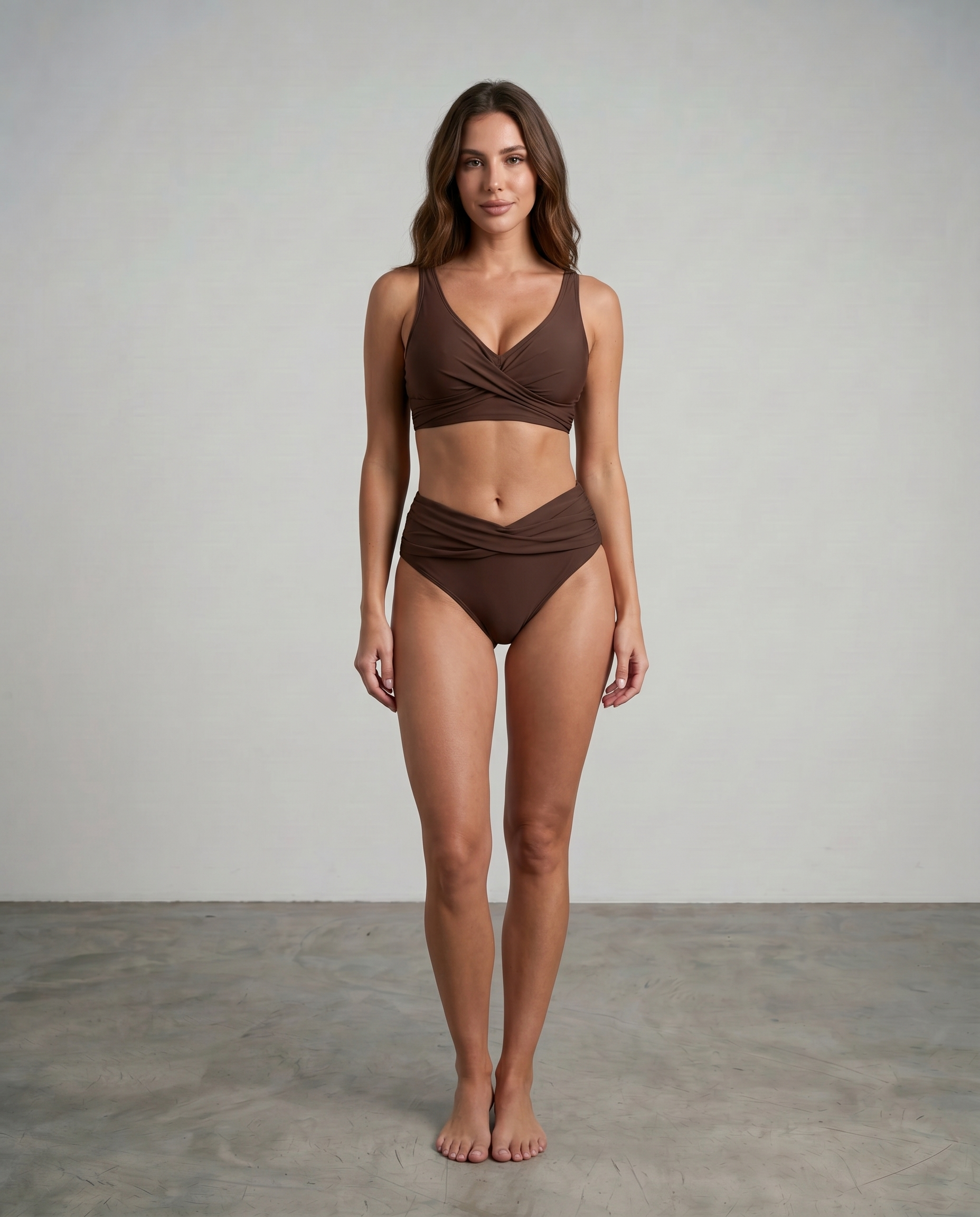 Anne | Flatterende Overslag Bikini met Ondersteunende Cups