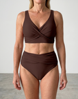 Anne | Flatterende Overslag Bikini met Ondersteunende Cups