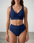 Anne | Flatterende Overslag Bikini met Ondersteunende Cups