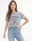 Espresso Martini, Vintage Vervaagde Print - Bella Canvas Super Zachte Standaard Pasvorm T-shirt