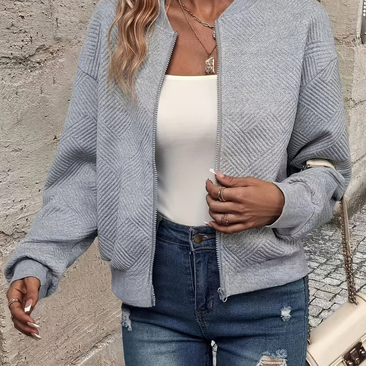 Smilla | Casual Tussenjas met Rits