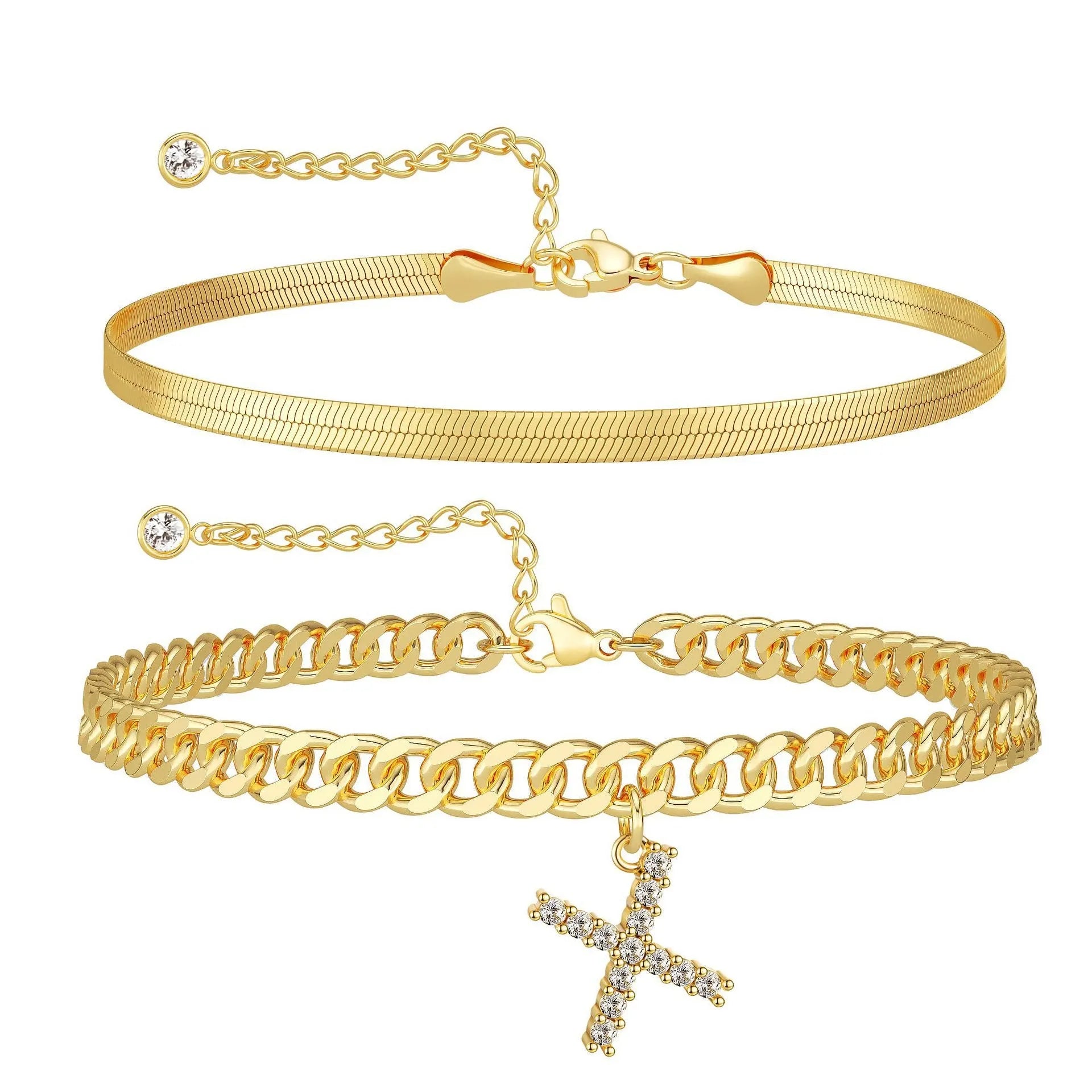 Ariane - Enkelketting met letter - een ideaal cadeau!