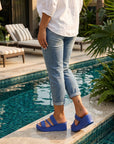 Diana - Sandalen met Vlechtbanden