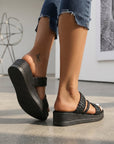 Diana - Sandalen met Vlechtbanden