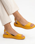 Cláudia - Platte Sandalen met Anatomische Zool