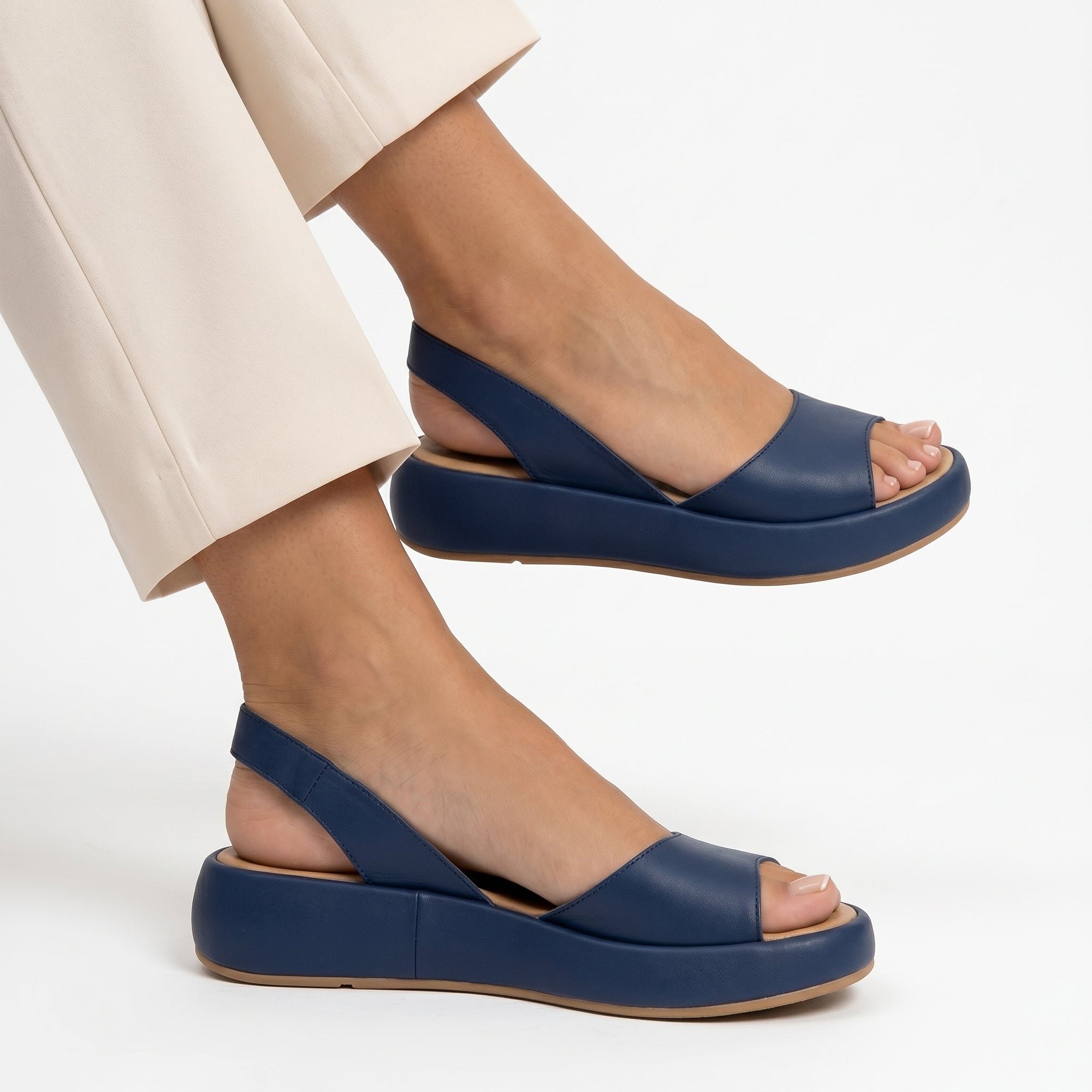 Amélie - Sandalen met Anatomische Zool