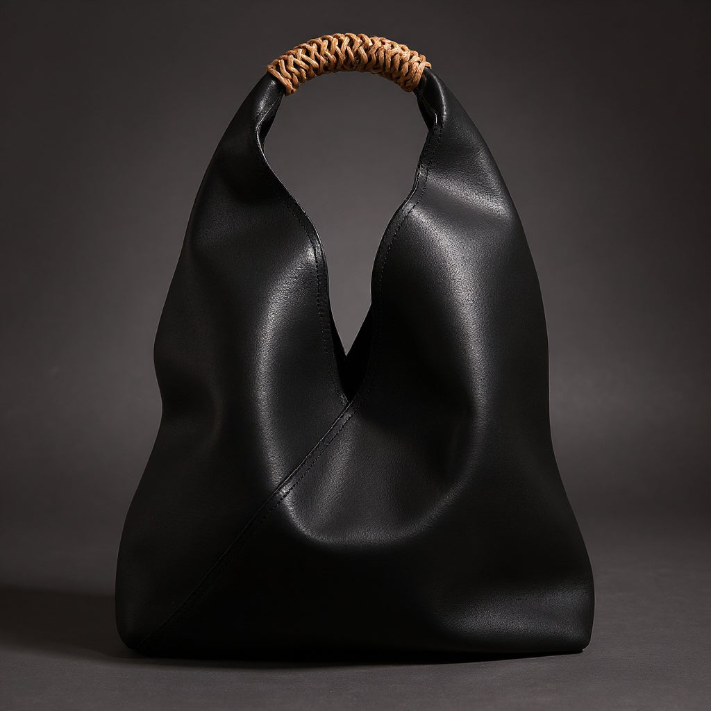 Doutzen | Luxe Handtas met Gevlochten Handvat