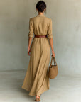 VICTORIA | Lange casual jurk