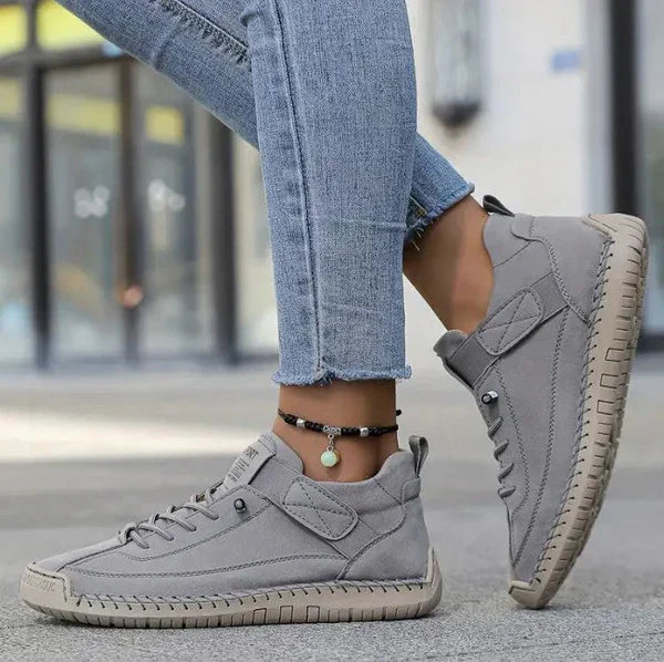 Gisela - Comfortabele orthopedische schoenen met leereffect
