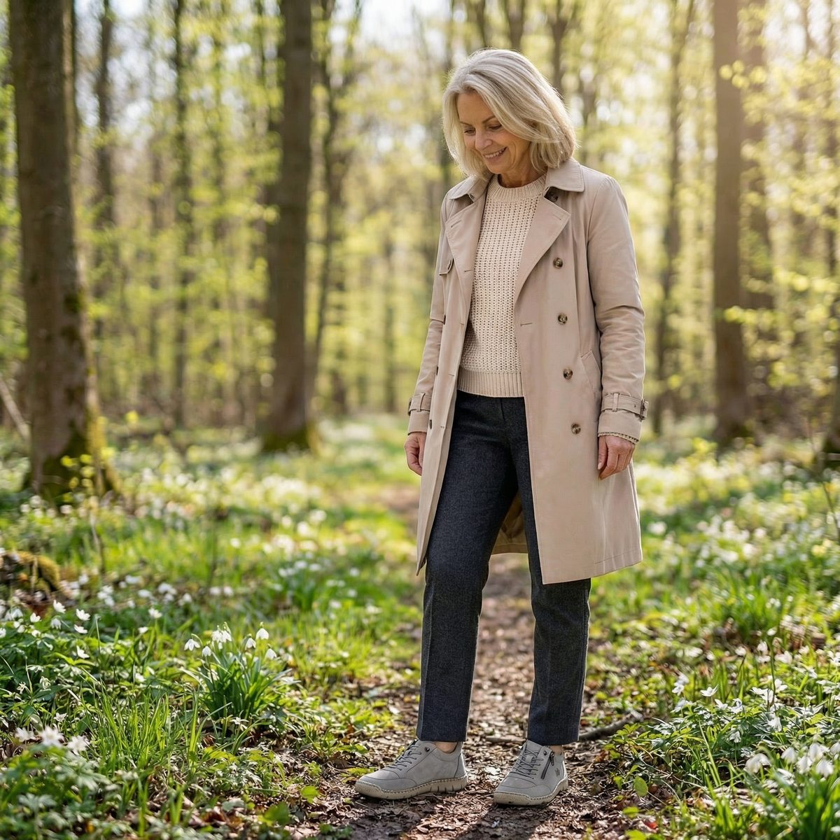 Mila – Comfortabele orthopedische Sneakers + Rits