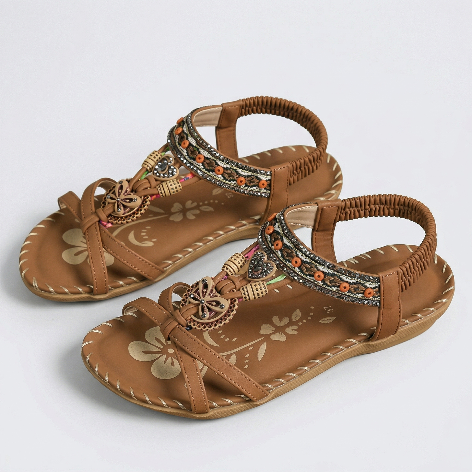 Nadia – Orthopedische sandalen in Ibiza-stijl voor comfort en elegantie