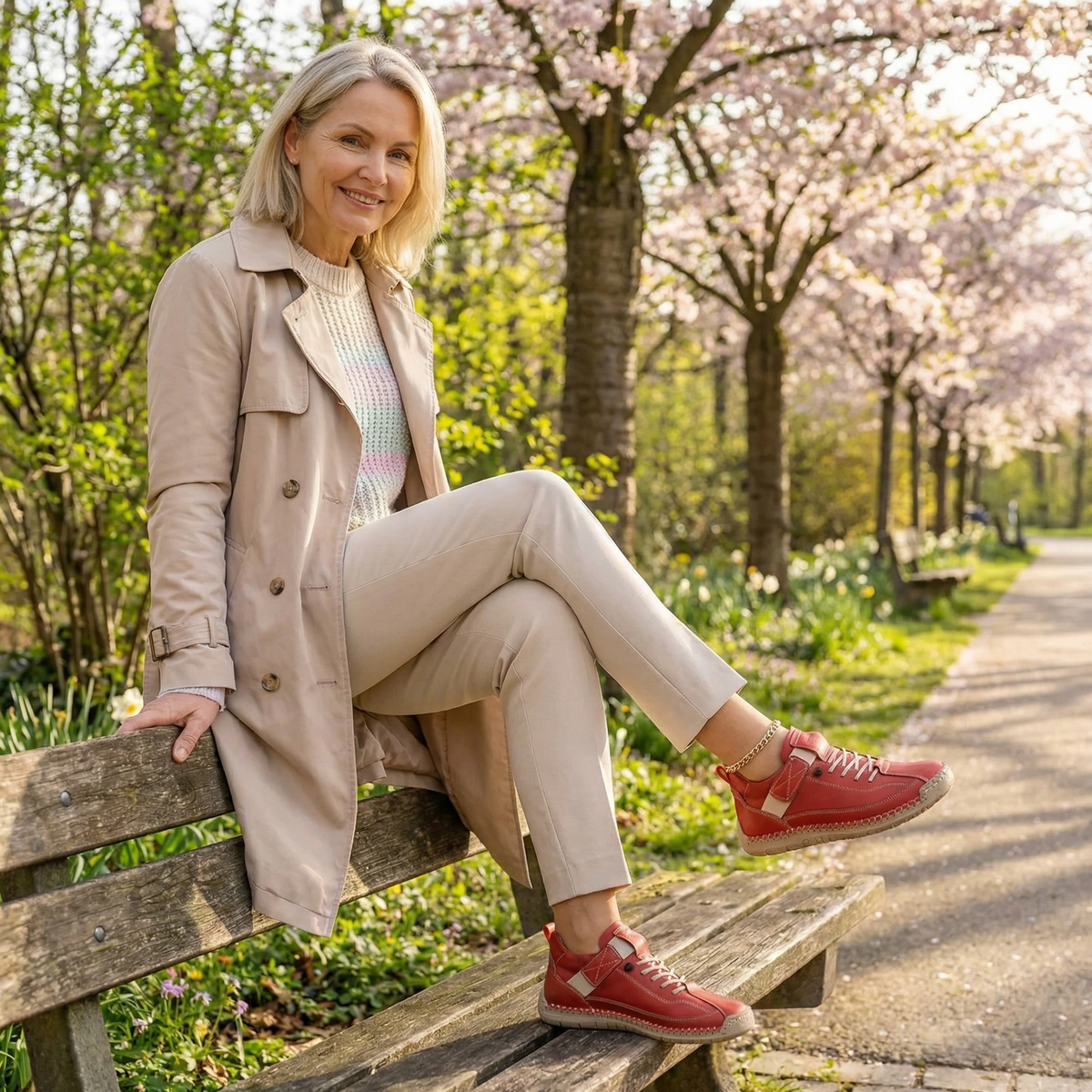 Mia – Comfortabele &amp; Pijnvrije Orthopedische Sneakers