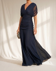 Avery | Elegante Blauwe Jurk
