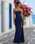 Ciara – Maxi-jurk met drapeerkorset