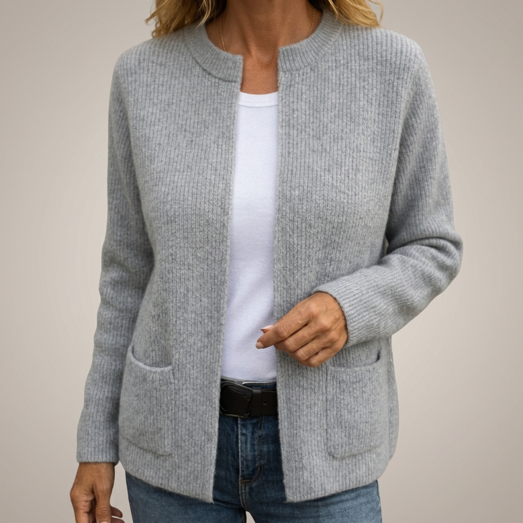 Lieve | Gebreide Zipper Gilet