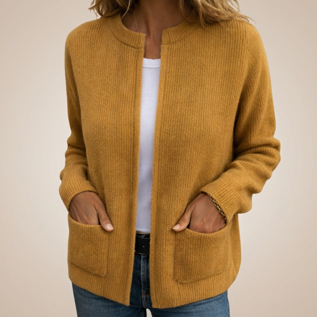 Lieve | Gebreide Zipper Gilet