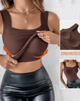Jet | U-hals Shapewear Tanktop met Ingebouwde Beha