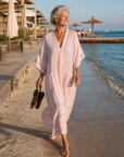 Lange Caftan - Roze