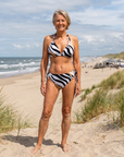 Laura - Bikini met geometrisch patroon in BH-stijl