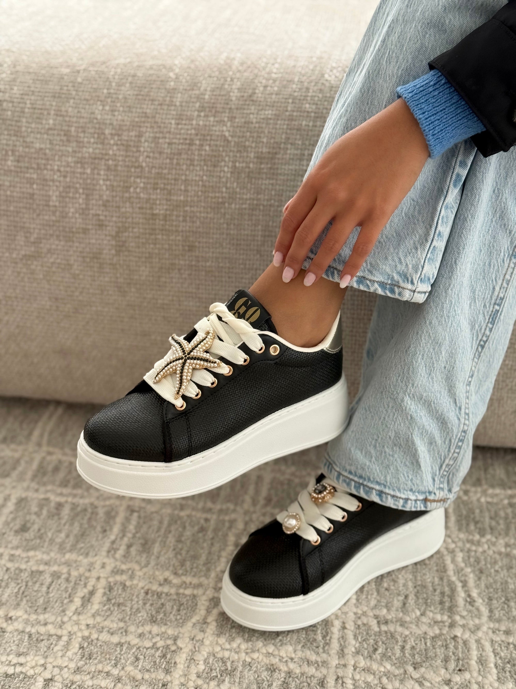 Sneakers « BRIGITTE » ZWART