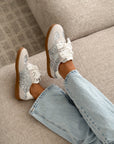 Sneakers « ANGIE » ZILVER