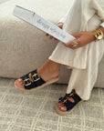 Sandalen « TALIA » ZWART